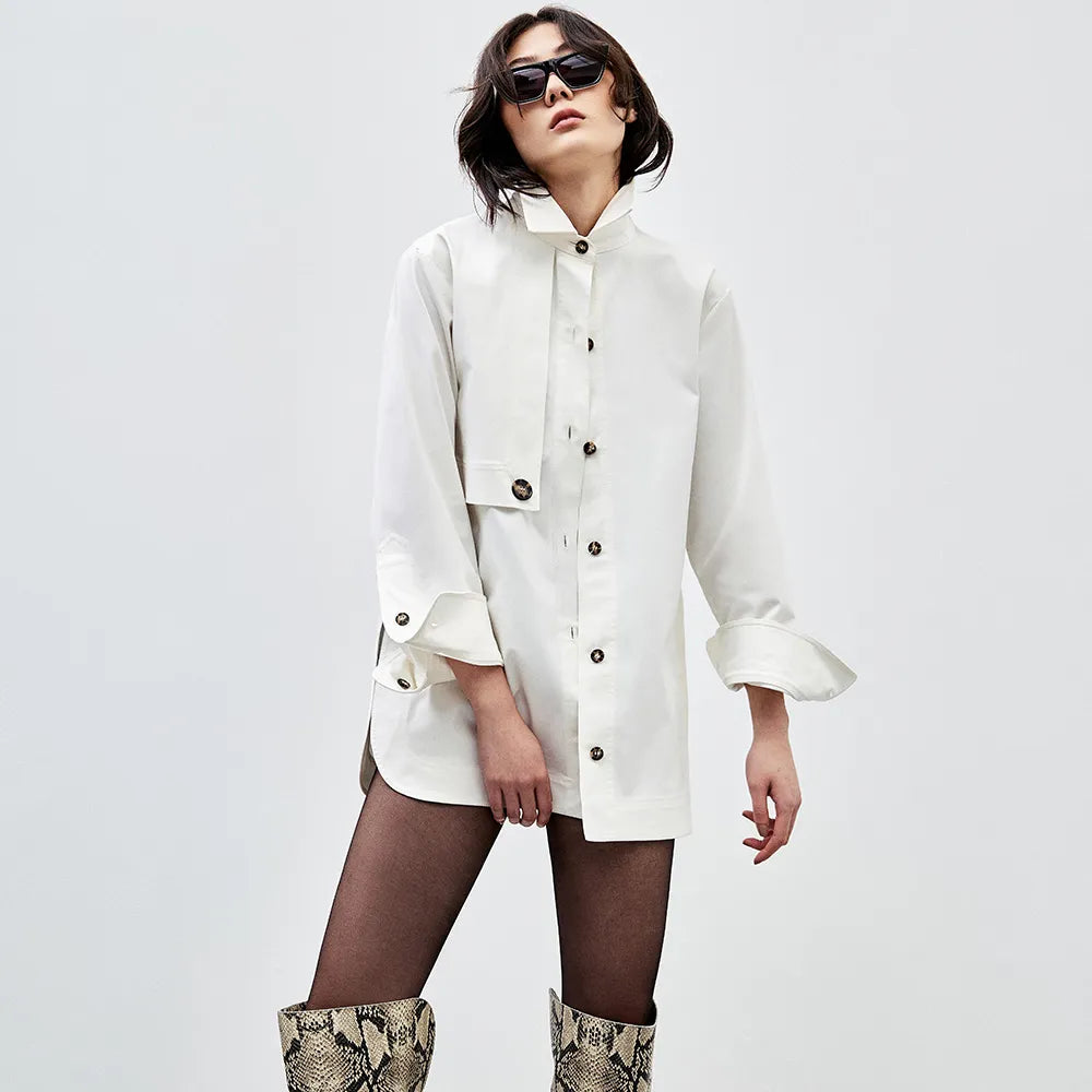 CAMISA COTTON TRENCH BRENDA