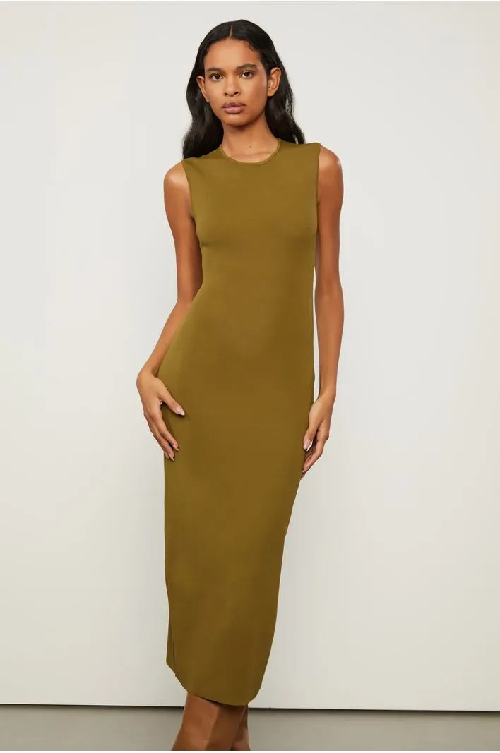 VESTIDO ABERTURA COSTAS TRICOT